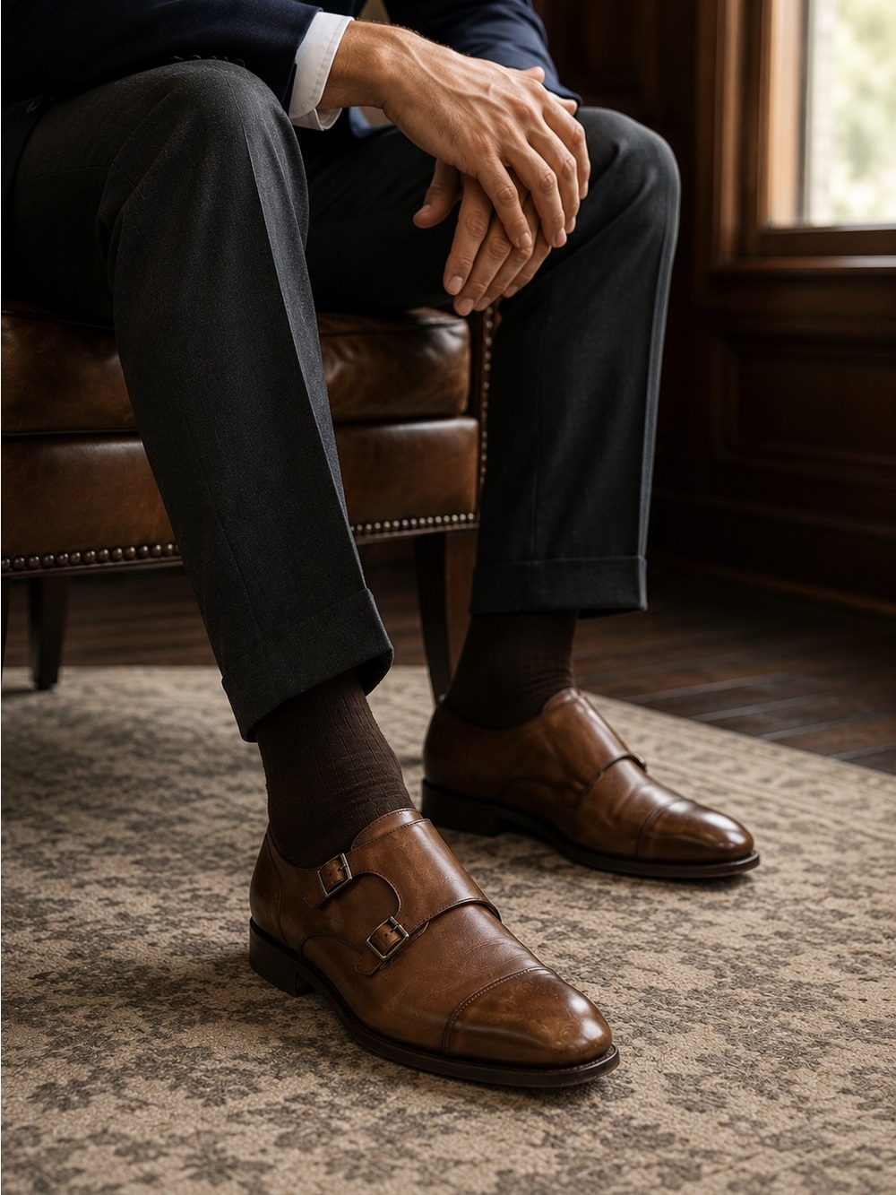 To Boot NY Adam Derrick Double Monk Shoes 10.5